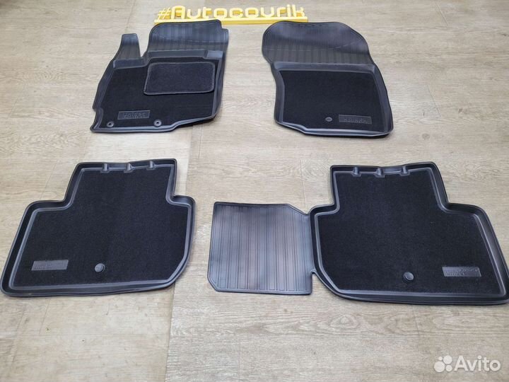 Коврики 3D Lux в салон Mitsubishi Outlander 3