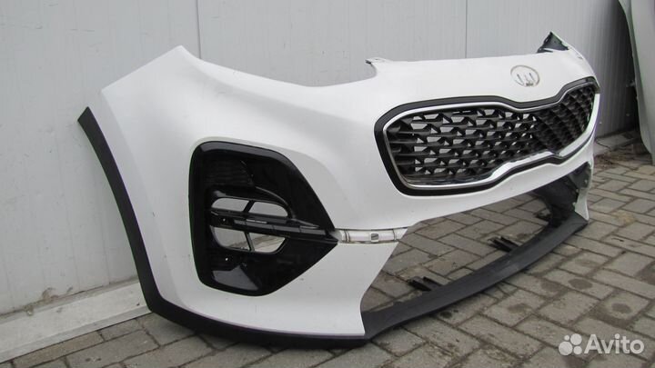 Kia Sportage 4 бампер передний рестайлинг