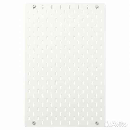 IKEA Скадис Scadis 36х56 см настенная панель белая
