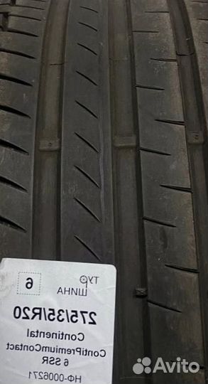 Continental ContiPremiumContact 6 275/35 R20 94Y
