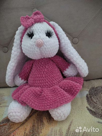 Мягкая игрушка заяц/зайка