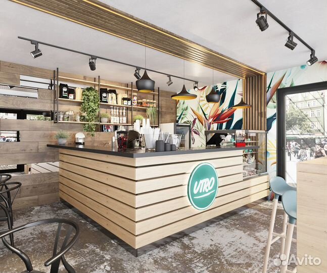 Стойка кофе, Островки кофе с собой