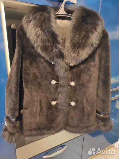 Полушубок мутоновый автоледи
