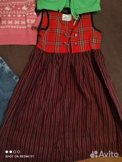 Детские вещи пакетом для девочки 4-5 лет