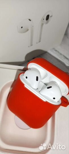 Беспроводные наушники AirPods2 LuX