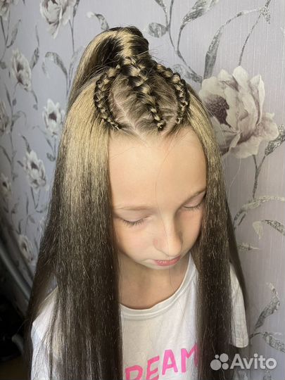 Плетение кос с канекалоном
