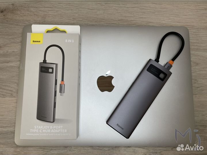 Хаб USB-концентратор Baseus 4K60Hz 8-in-1