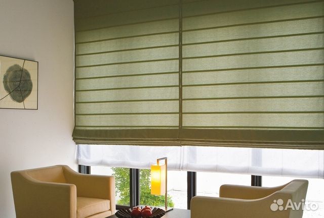 Римские шторы. Привезем и покажем ткани бесплатно