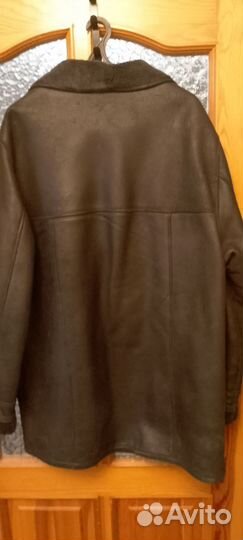 Дубленка натуральная мужская размер 54-56