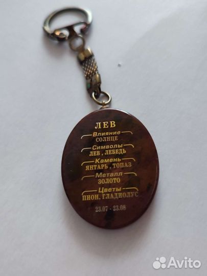 Брелок со знаком зодиака 
