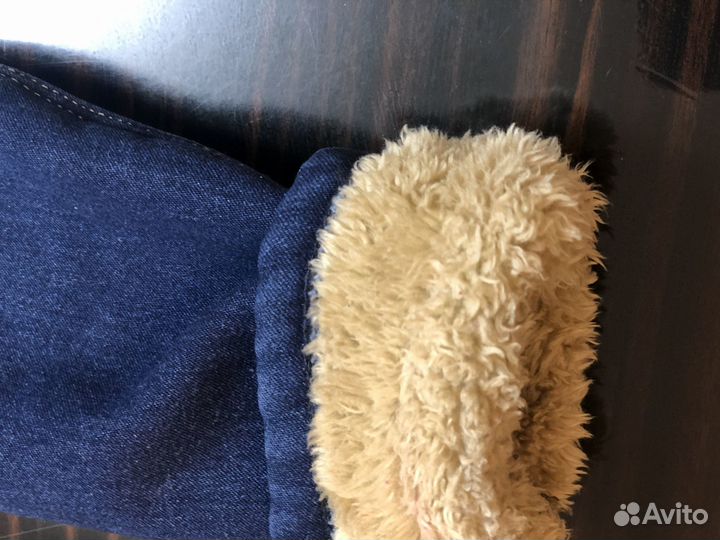 Брюки на девочку теплые