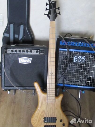 Dean Sledgehammer бас-гитара с электроникой Villex