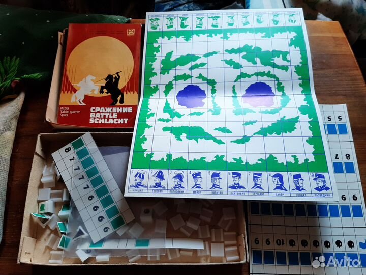Настольные военные игры,ссср
