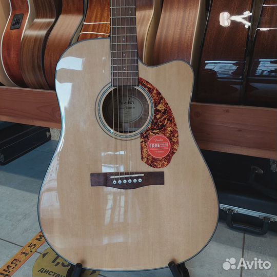 Электроакустическая гитара Fender CD-140SCE