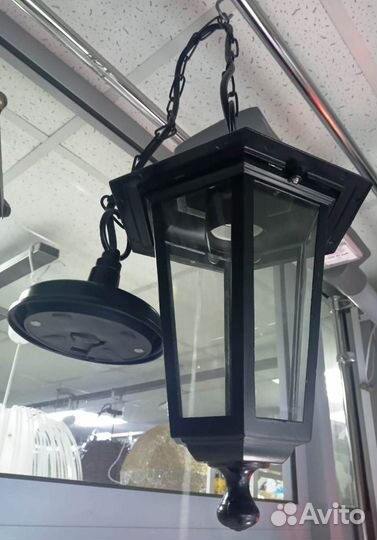 Светильник садово-парковый подвесной 6105 черный