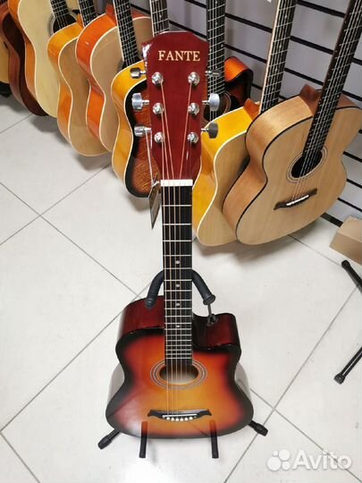 Fante FT-R38B-3TS Акустическая гитара, санберст