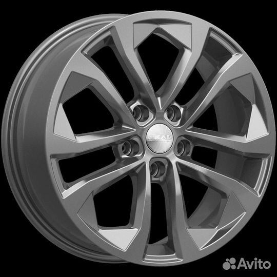 R17 5x100 7J ET45 D67,1 Скад Тукан графит