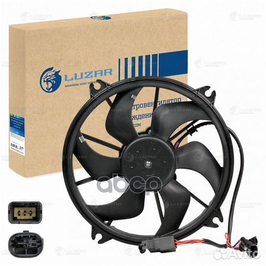 Э/вентилятор охл. для а/м Peugeot 407 (04) /Cit