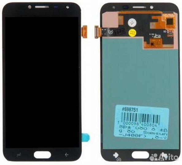 Дисплей для Samsung Galaxy J4+ 2018 Черный