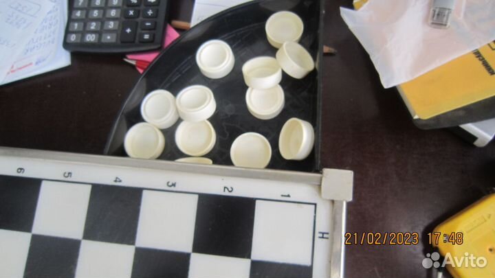 Нарды ручной работы, шашки