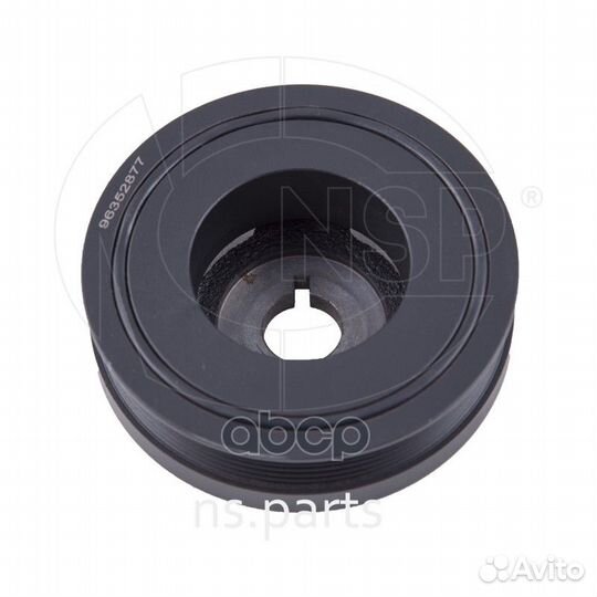 Шкив коленвала chevrolet Aveo NSP0196352877 NSP