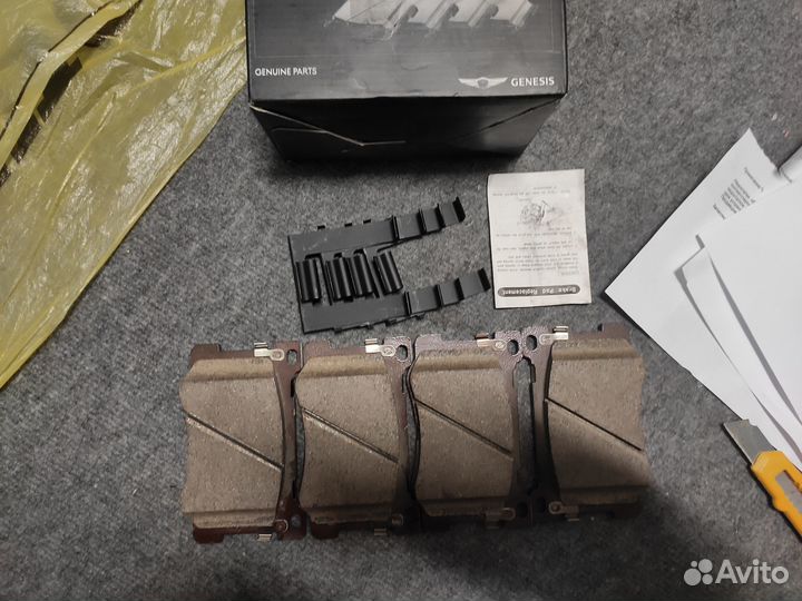 Колодки тормоз.перед. Genesis G80 58101B1A33 новые