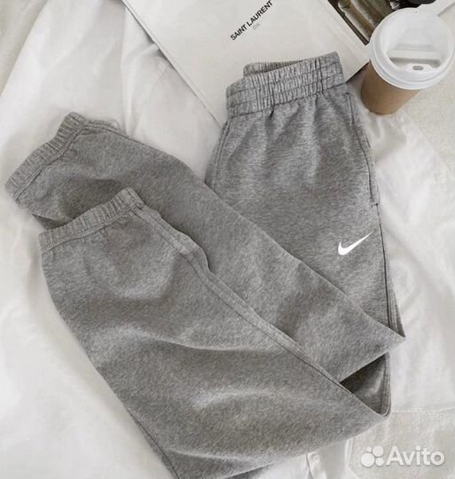 Штаны nike на флисе