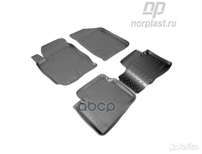 Коврики в салон полиуретан norplast hyundai ELA