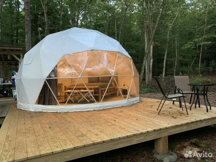 Геокупол для глэмпинга