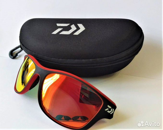 Daiwa cолнцезащитные поляризованные очки с кейсом