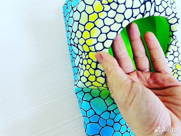 Шапка-шлем детский