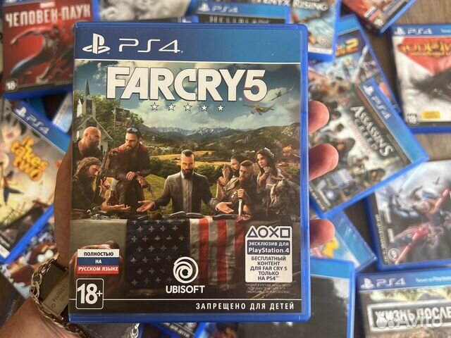Диск Far Cry 5 PS4