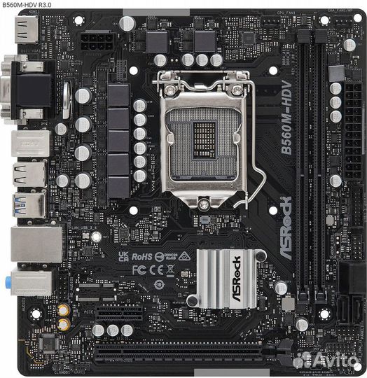 B560M-HDV R3.0, Материнская плата ASRock B560M-HDV