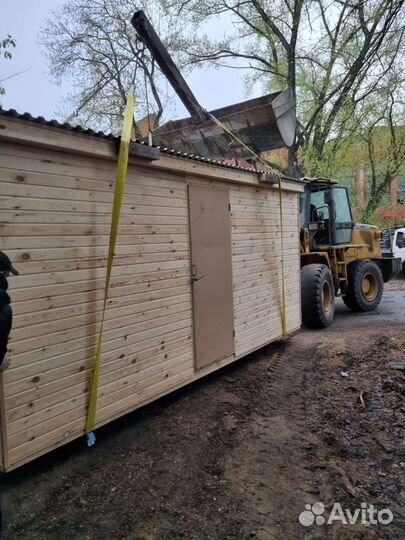 Бытовка из дерева