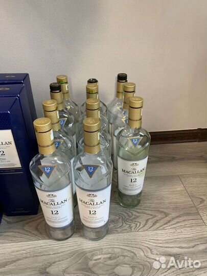 Бутылки macallan