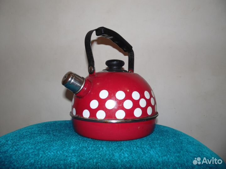Чайник стальэмаль со свистком