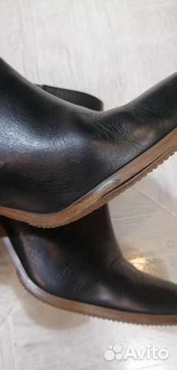 Ботильоны Mango натуральная кожа 40