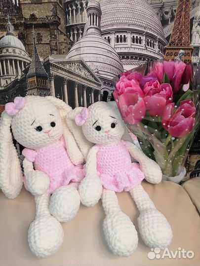 Плюшевые зайки