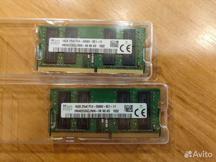 So-dimm DDR4 32gb Hynix (16*2)