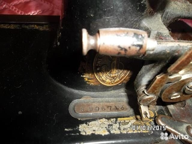 Швейная машинка зингер антикварная