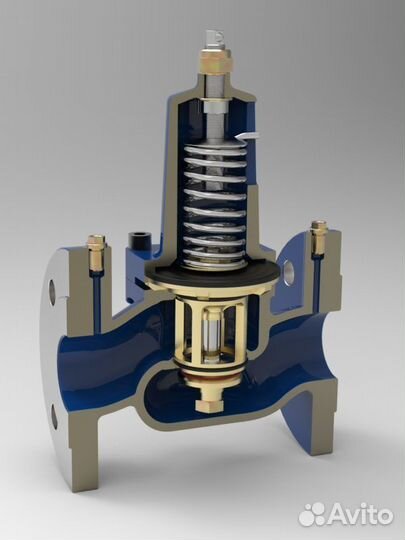 Клапаны редукционные судовые