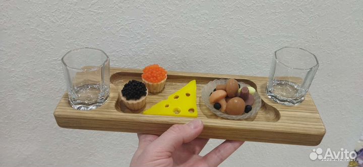 Шотница на 2 стопки и закуску