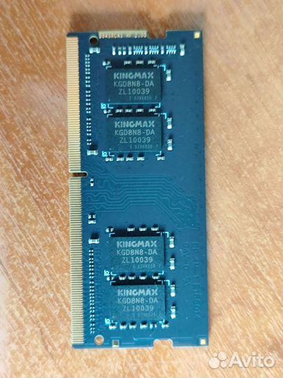 Kingmax,Micron sodimm 4гб DDR4-3 и другие