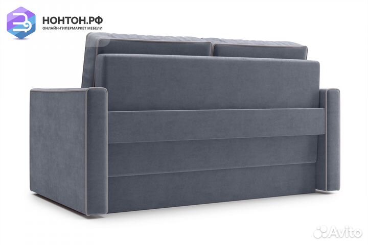 Диван еврокнижка Леон темно-серый