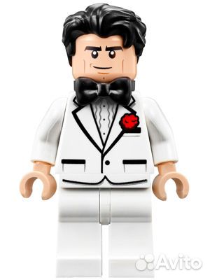 Минифигурка Lego Super Heroes Bruce Wayne - White