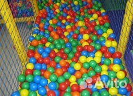 Шарики 1000 штук для детских игровых