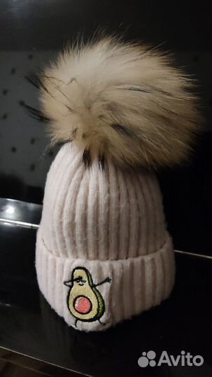 Шапка для девочки зима 52р