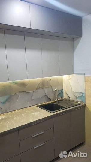 Кухня на заказ с фасадами alvic