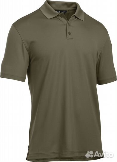 Тактическое исполнение Under Armour Поло Оливковое