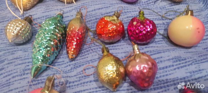Елочные игрушки СССР